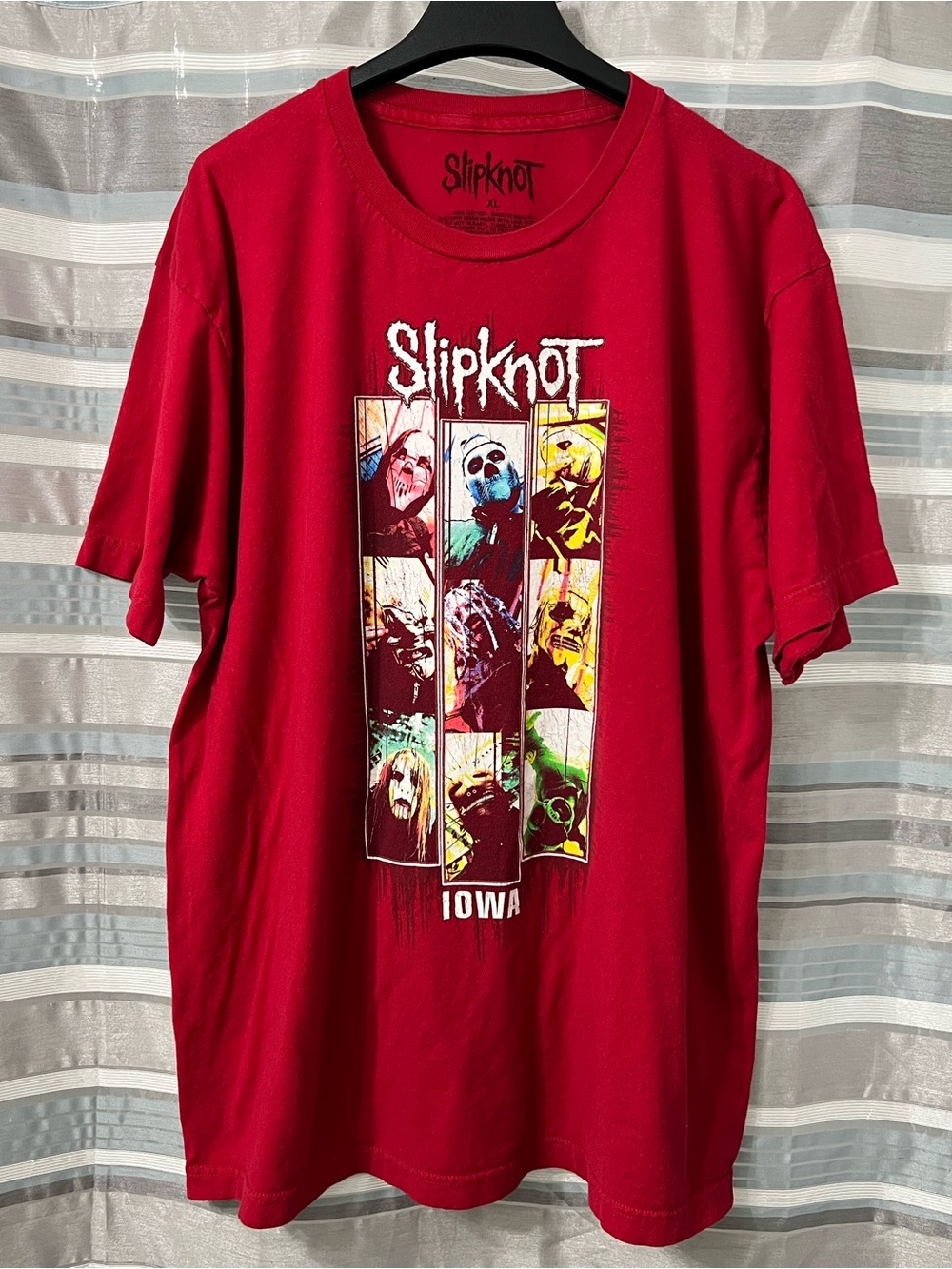 Slipknot Red 'Iowa' Graphic Tee